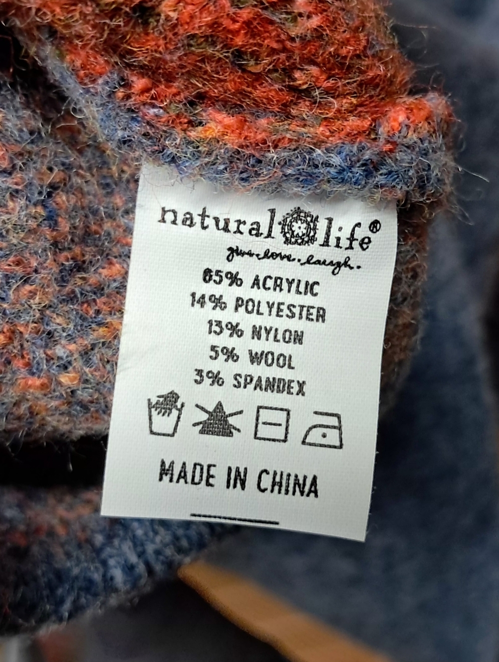 Natural Life Rosie Jacquard Floral Sweater Size XL - Picture 3 of 6